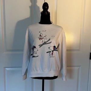 snoopy crew neck